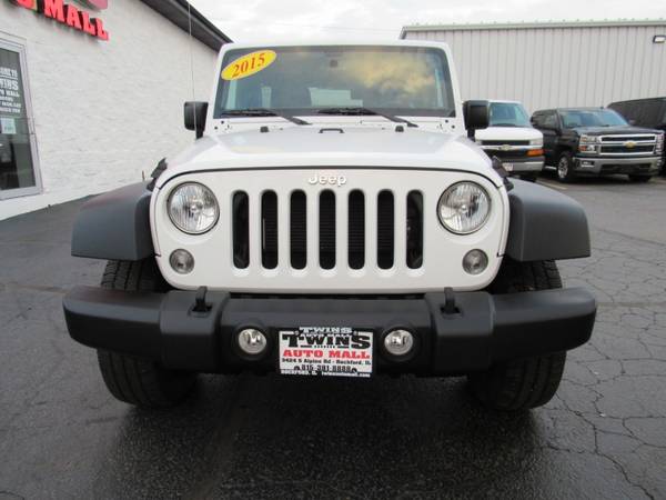 2015 Jeep Wrangler Unlimited 4WD Sport - cars & trucks - by dealer -... for sale in Rockford, IL – photo 12