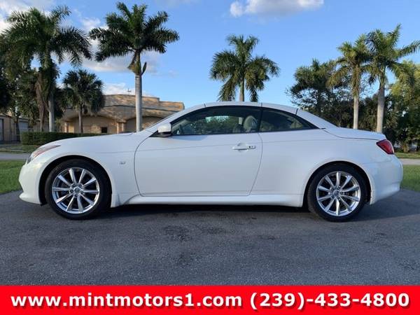 2014 Infiniti Q60 Convertible - cars & trucks - by dealer - vehicle... for sale in Fort Myers, FL – photo 2