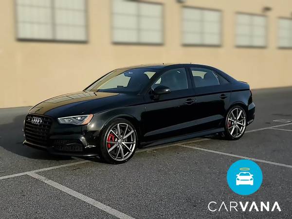 2016 Audi S3 Premium Plus Sedan 4D sedan Black - FINANCE ONLINE -... for sale in Atlanta, CA – photo 3