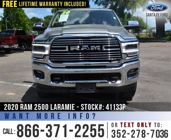 2020 RAM 2500 LARAMIE Leather Seats - Touchscreen - Camera for sale in Alachua, FL – photo 2