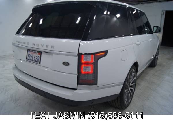 2016 Land Rover Range Rover Supercharged AWD LOW MILES LOADED V8... for sale in Carmichael, CA – photo 6