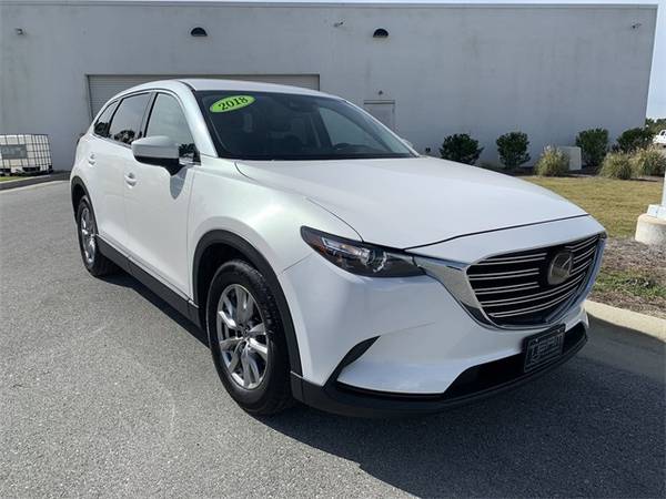 2018 Mazda CX9 Touring suv White for sale in Goldsboro, NC – photo 3