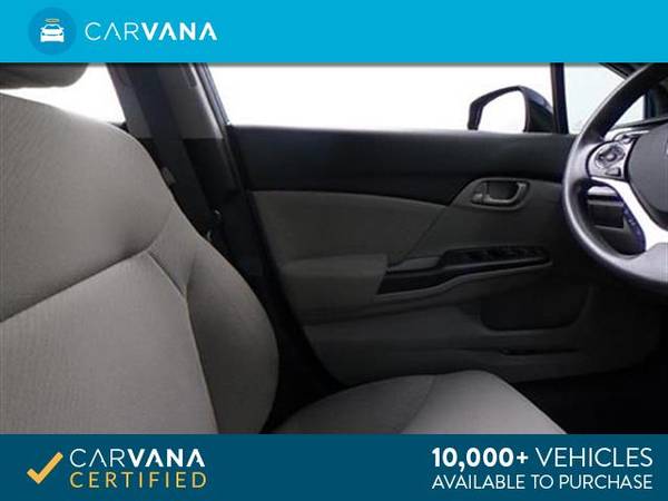 2013 Honda Civic LX Sedan 4D sedan BLUE - FINANCE ONLINE for sale in Atlanta, CA – photo 18