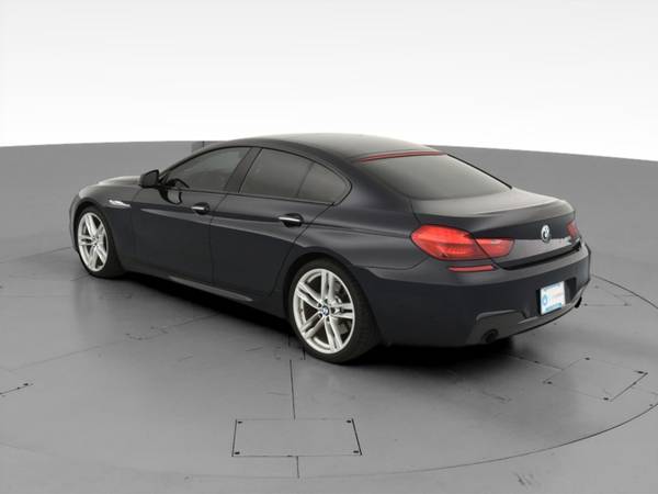 2015 BMW 6 Series 640i Gran Coupe 4D coupe Black - FINANCE ONLINE -... for sale in San Bruno, CA – photo 7