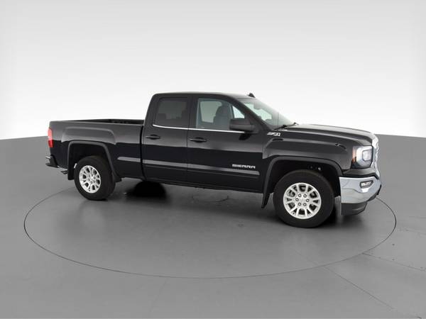 2018 GMC Sierra 1500 Double Cab SLE Pickup 4D 6 1/2 ft pickup Black... for sale in Cleveland, OH – photo 14