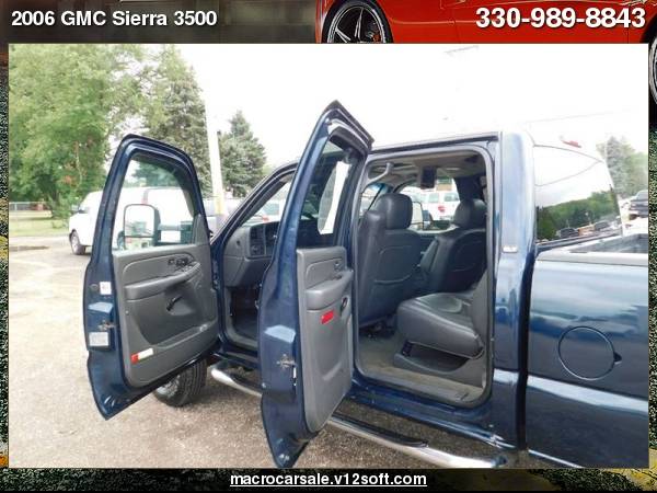 2006 GMC Sierra 3500 SLT 4dr Crew Cab 4WD LB DRW with for sale in Akron, OH – photo 17