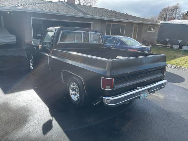 1976 Chevy C10 $7900obo runs and drives great. - cars & trucks - by... for sale in Merrill, OR – photo 3