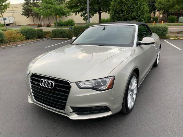 2013 Audi A5 2.0T quattro Premium Plus AWD 2dr Convertible Weekend... for sale in Happy valley, OR – photo 4