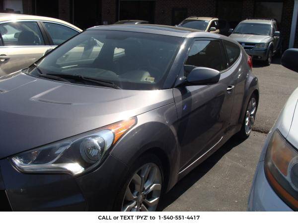 2012 HYUNDAI VELOSTER Coupe BASE (SILVER) - - by for sale in Bedford, VA – photo 2