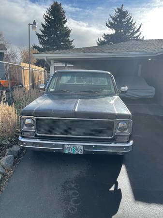 1976 Chevy C10 $7900obo runs and drives great. - cars & trucks - by... for sale in Merrill, OR – photo 2