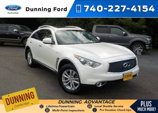 2017 INFINITI QX70 AWD 4D Sport Utility / SUV Base - cars & trucks -... for sale in Cambridge, OH