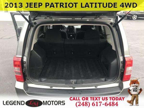 2013 Jeep Patriot Latitude for sale in Waterford, MI – photo 13