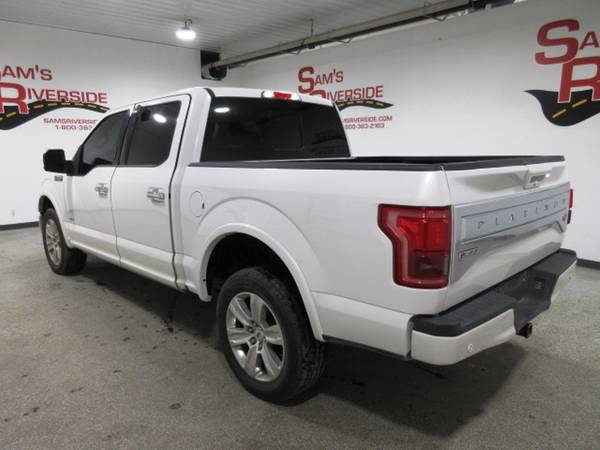 2015 FORD F150 PLATINUM 4X4 CCAB - - by dealer for sale in Des Moines, IA – photo 2