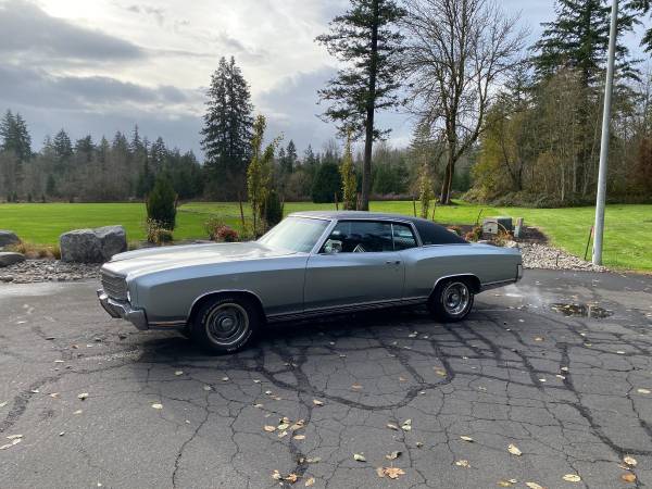 1970 Chevrolet Monte Carlo - cars & trucks - by owner - vehicle... for sale in Vancouver, OR – photo 2