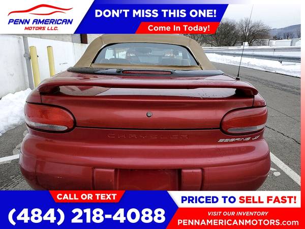 1996 Chrysler Sebring JX 2dr 2 dr 2-dr Convertible PRICED TO SELL! for sale in Allentown, PA – photo 7