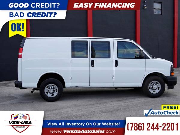2017 Chevrolet Express Cargo 2500 3dr Cargo Van FOR ONLY $343/mo! -... for sale in Miami, FL – photo 7