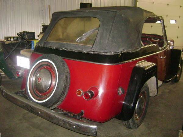 1949 Willys Overland Jeepster Convertible - Original - Runs! for sale in Moose Lake, MN – photo 2