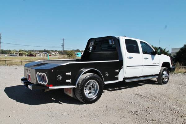 2014 GMC 3500 DENALI DUALLY*DURAMAX*FLATBED*RANCH... for sale in Liberty Hill, IA – photo 13