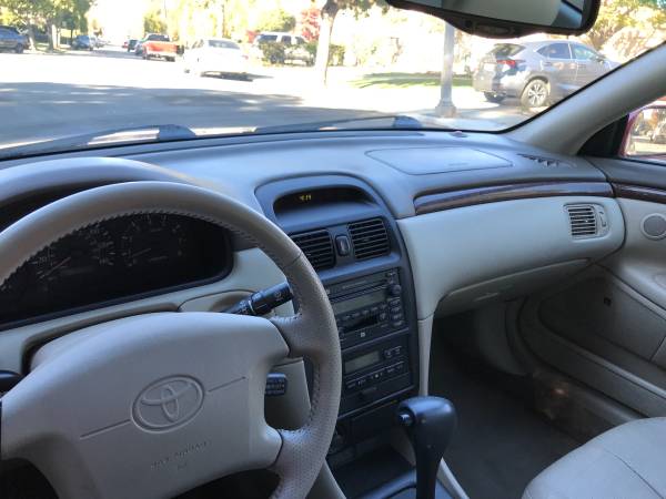 2001 Toyota Solara SLE Low Milage Hardly Used Excellent Condition -... for sale in San Mateo, CA – photo 12