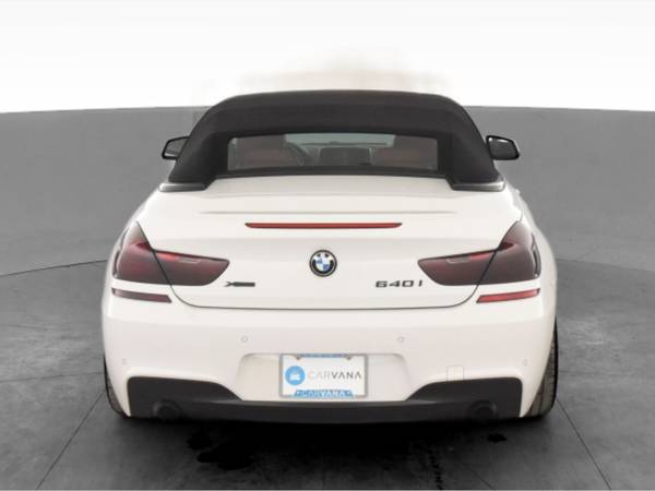 2015 BMW 6 Series 640i xDrive Convertible 2D Convertible White - -... for sale in Atlanta, CA – photo 9