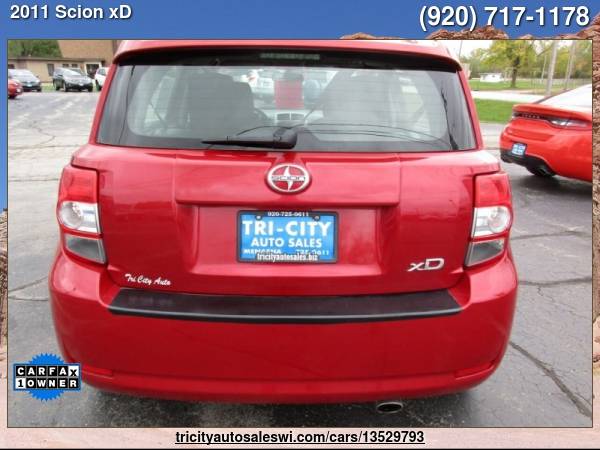2011 Scion xD Base 4dr Hatchback 4A Family owned since 1971 - cars &... for sale in MENASHA, WI – photo 4