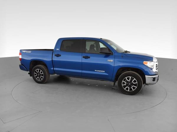2017 Toyota Tundra CrewMax SR5 Pickup 4D 5 1/2 ft pickup Blue - -... for sale in Evansville, IN – photo 14