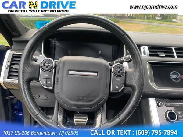 2017 Land Rover Range Rover Sport SVR - cars & trucks - by dealer -... for sale in Bordentown, NJ – photo 18