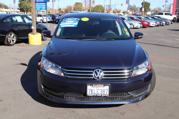 2015 VW Volkswagen Passat 1 8T S sedan Night Blue Metallic - cars & for sale in Sacramento , CA – photo 2