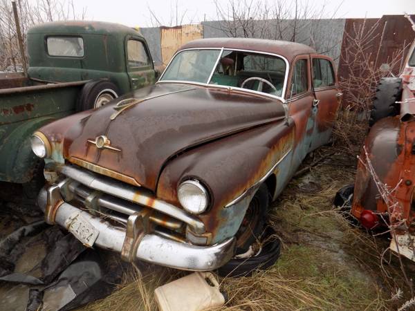 Liquidating 54 Chev 3100 pickup - cars & trucks - by dealer -... for sale in Choteau, MI – photo 2