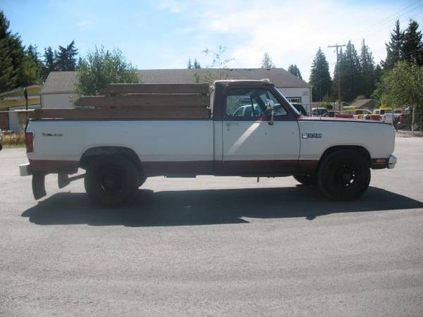 1984 Dodge Pickup D-100 Sweptline - cars & trucks - by dealer -... for sale in Roy, WA – photo 8