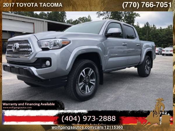 2017 TOYOTA TACOMA DOUBLE CAB Great Cars, Great Prices, Great... for sale in Duluth, GA – photo 13