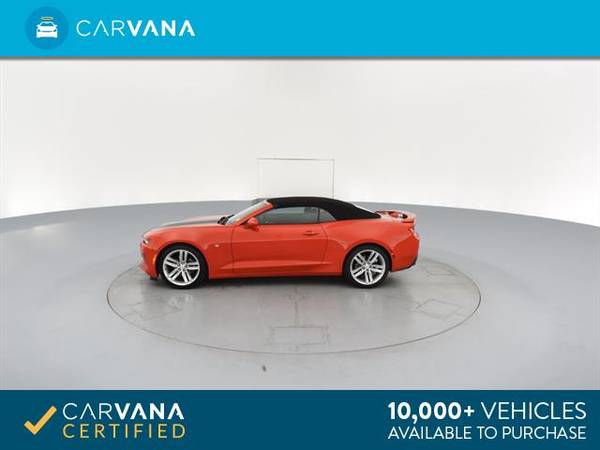 2017 Chevy Chevrolet Camaro LT Convertible 2D Convertible RED - for sale in Cary, NC – photo 7
