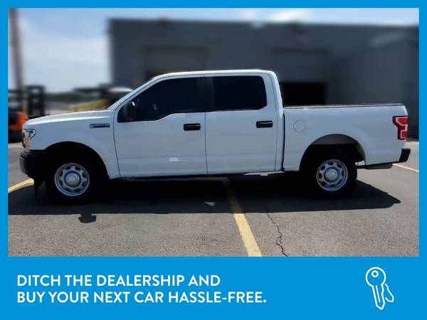 2018 Ford F150 SuperCrew Cab XL Pickup 4D 5 1/2 ft pickup White for sale in Lansing, MI – photo 4
