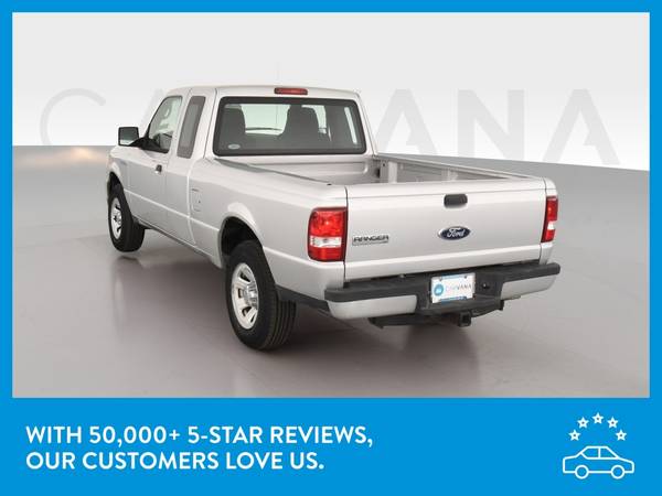 2010 Ford Ranger Super Cab XLT Pickup 4D 6 ft pickup Silver for sale in Chatham, IL – photo 6