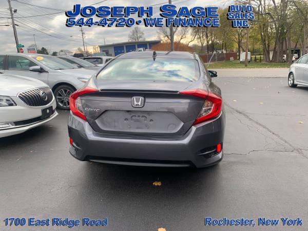 2016 Honda Civic - Get financed here! LOW DOWN PAYMENT!! - cars &... for sale in Rochester , NY – photo 3