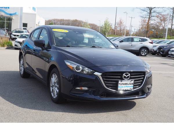 2018 Mazda Mazda3 5Door Sport hatchback Blue - - by for sale in Plymouth, MA – photo 4