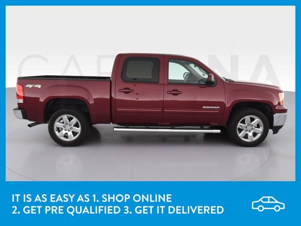 2013 GMC Sierra 1500 Crew Cab SLT Pickup 4D 5 3/4 ft pickup Red for sale in Pittsburgh, PA – photo 10
