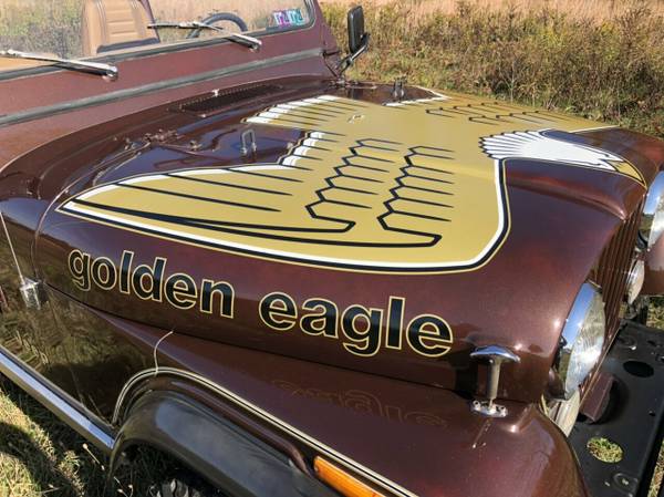 1980 *Jeep* *CJ-7* *Golden Eagle* Brown - cars & trucks - by dealer... for sale in Johnstown , PA – photo 2