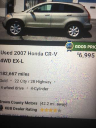 Crv Honda deal leather 4wheel drive - cars & trucks - by owner -... for sale in Cincinnati, OH – photo 16
