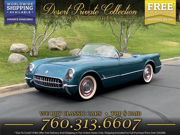 1954 Chevrolet CORVETTE c1 Restored Convertible which won t last for sale in Other, IL – photo 7