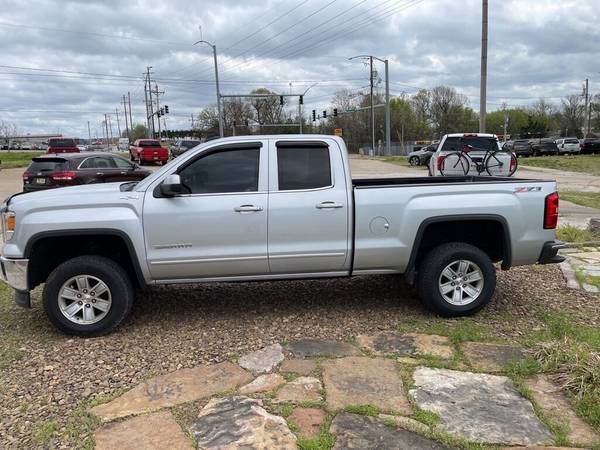 2015 GMC Sierra 1500 SLE 4x4 4dr Double Cab 6 5 ft SB pickup SILVER for sale in Springdale, MO – photo 5