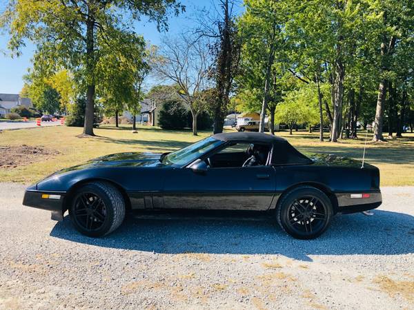 1989 *Chevrolet* *Corvette* *2dr Convertible* BLACK for sale in Cicero, IN – photo 3