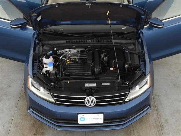 2017 VW Volkswagen Jetta 1.4T SE Sedan 4D sedan Blue - FINANCE ONLINE for sale in Atlanta, GA – photo 4