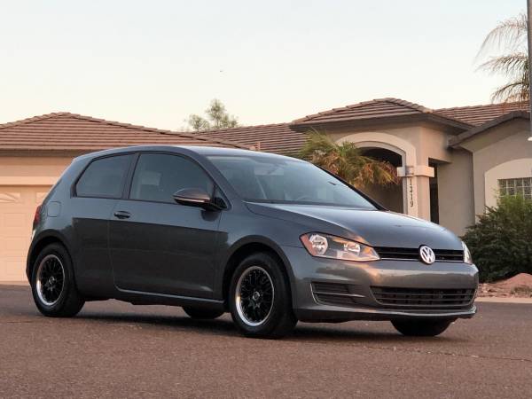 2015 Volkswagen Golf manuel only 87k miles - cars & trucks - by... for sale in Phoenix, AZ – photo 2