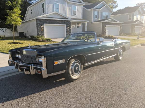 CADILLAC EL DORADO COVERTIBLE 1976 LAST YEAR - - by for sale in St. Augustine, FL – photo 9