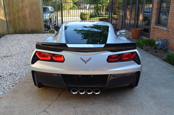 2019 Corvette Grand Sport, 6k miles, Rare Blade Silver, warranty for sale in Dallas, CA – photo 2