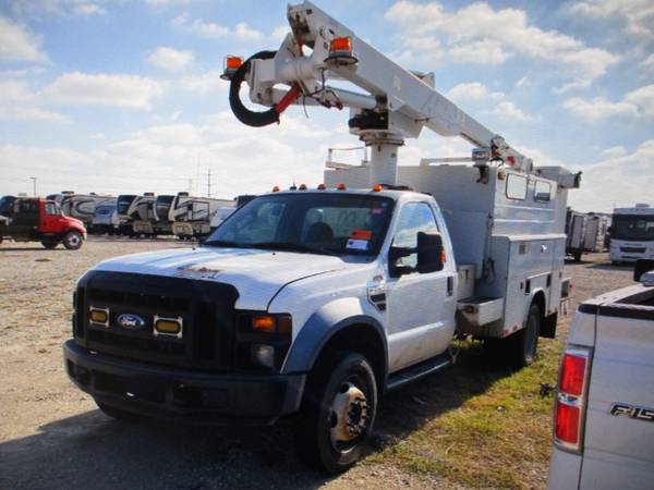 2008 Ford F-550 ENCLOSED UTILITY BODY BUCKET TRUCK - cars & for sale in South Amboy, NY – photo 2