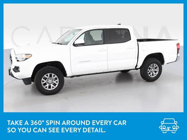 2018 Toyota Tacoma Double Cab TRD Sport Pickup 4D 5 ft pickup White for sale in Worcester, MA – photo 3