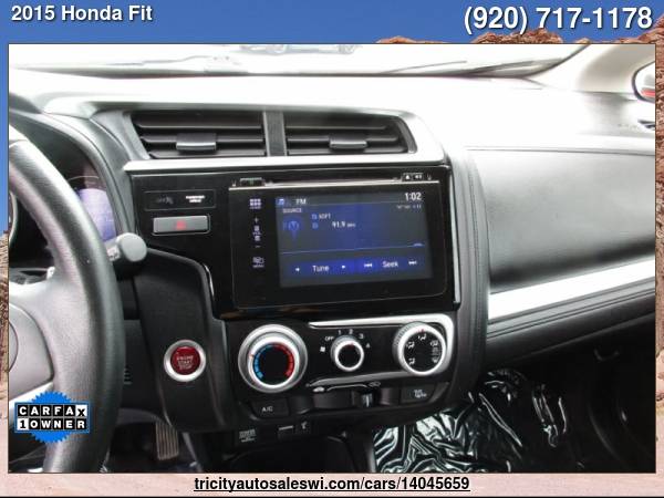 2015 HONDA FIT EX L 4DR HATCHBACK Family owned since 1971 - cars & for sale in MENASHA, WI – photo 15
