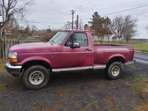 1992 Ford F150 4x4 Flareside - cars & trucks - by owner - vehicle... for sale in Moses Lake, WA – photo 5